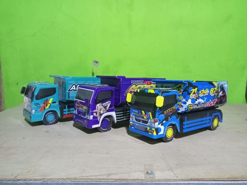 Product Introduction of miniatur truk oleng DAM viral Mainan Anak 1