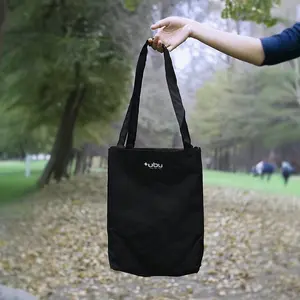 UBU Tote Bag Polos | Water Repellent | Pria / Wanita | Cordura | Casual | Simple | totebag canvas souvenir | Hitam Navy