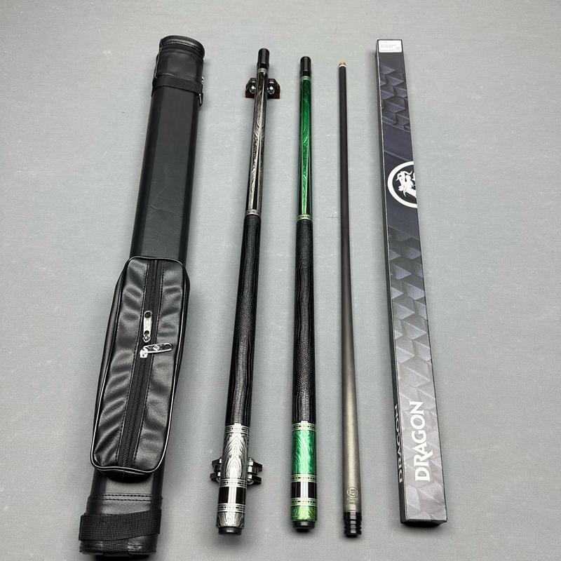  Cơ bida cao cấp Dragon carbon  Tặng kèm combo bao da phụ kiện  