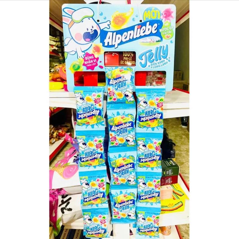 Kẹo dẻo nhân trái cây 24g Alpenliebe Jelly Biển xanh long lanh