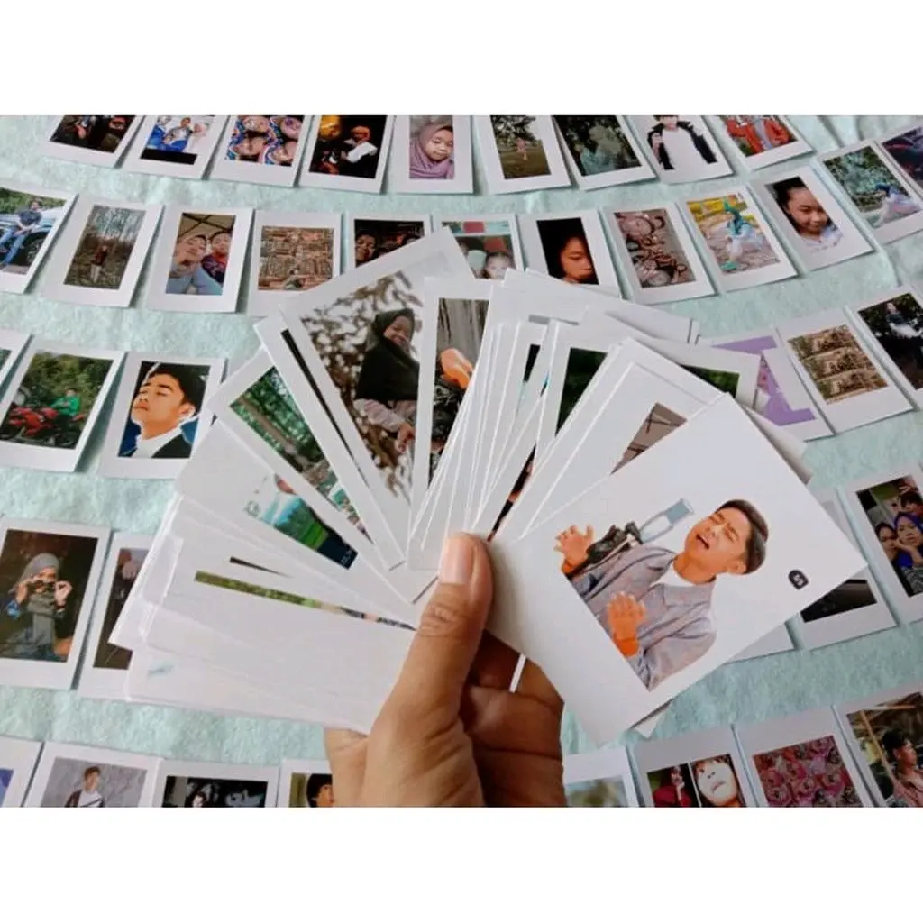 ELDESIGN CETAK FOTO 2R ALA POLAROID KUALITAS BAGUS WARNA TAJAM AWET