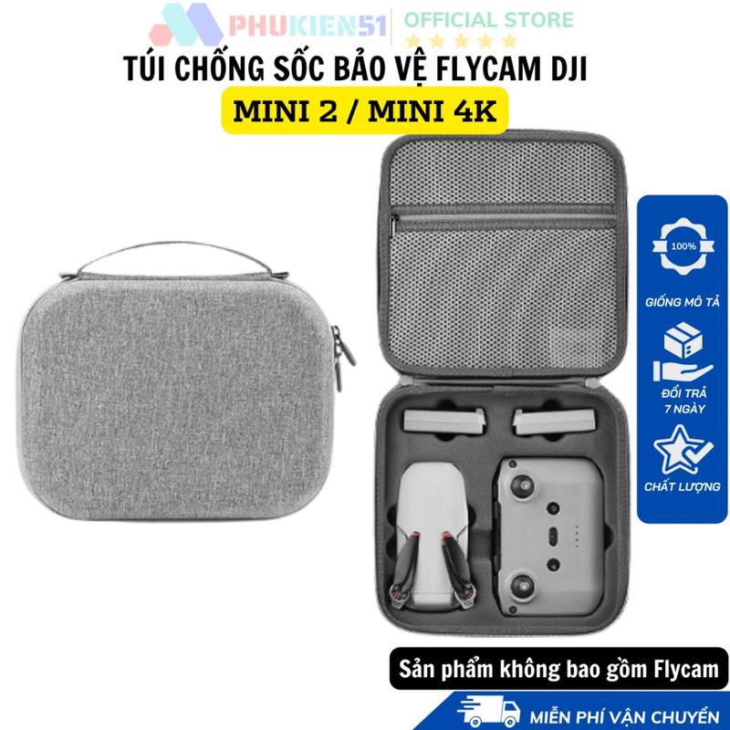 Túi chống sốc cho DJI Mini 2 Mini 4K gọn gàng tiện dụng đựng phụ kiện