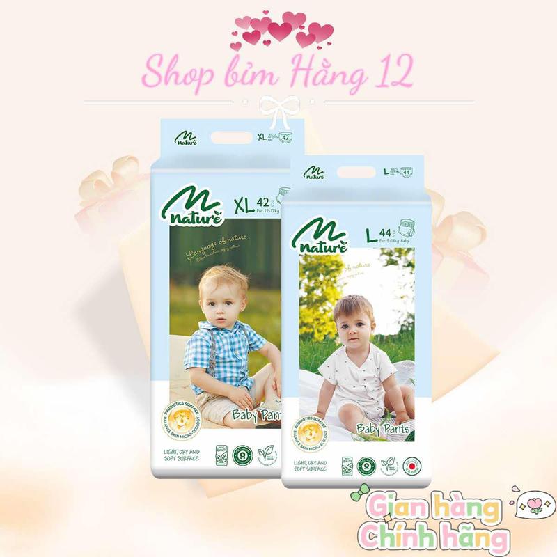 2 Bịch Bỉm MOMO NATURE Bản Nâng Cấp Mới Nhất Cải Tinh Chất Bơ Mềm Mại An Toàn NHẬN QUÀ TÙY chọn