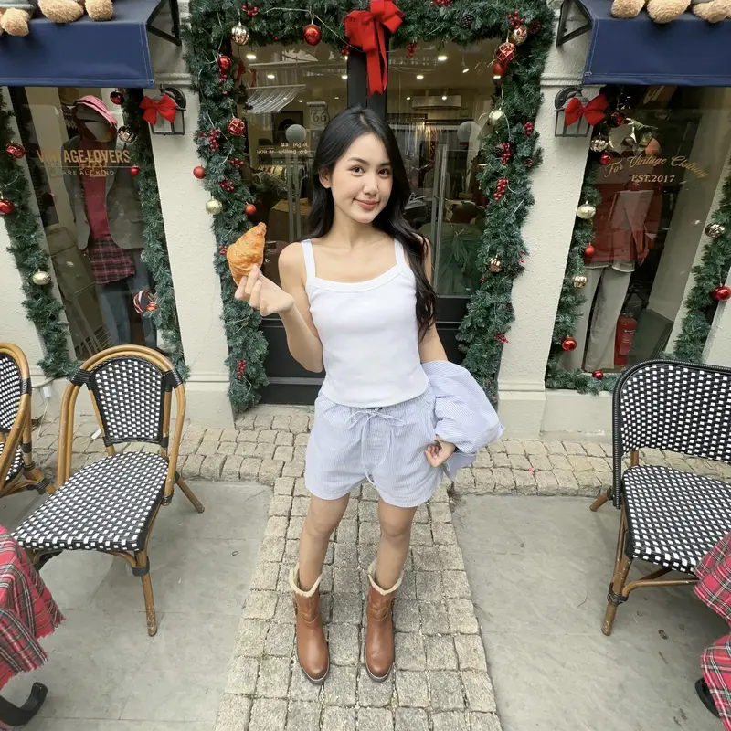 QUẦN NGẮN SHEER BASIC (04 MÀU) 3
