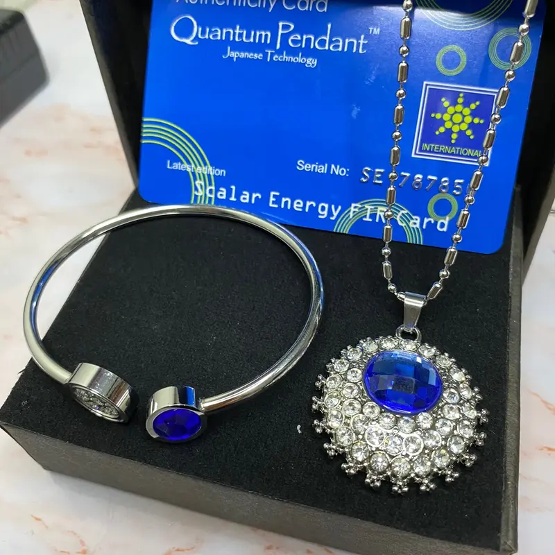 PROMO TERBARU KALUNG DAN GELANG PRIA DAN WANITA MATAHARI BIRU ( BISA COD ) 2