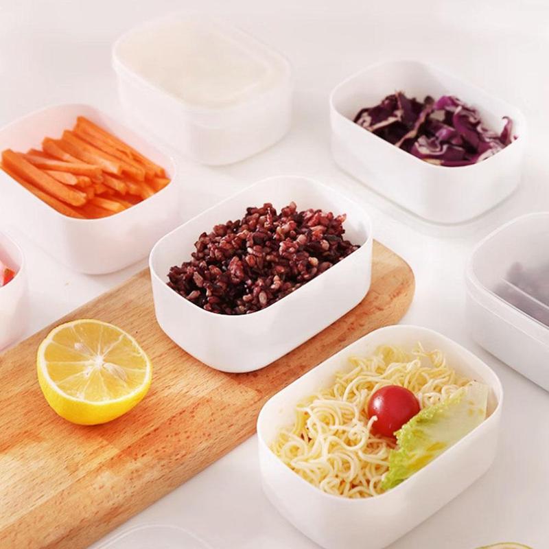 Rice Portioning Box Fat-reduced Meal Quantitative Lunch Food Lunch Container Storage Box Q7X7 2