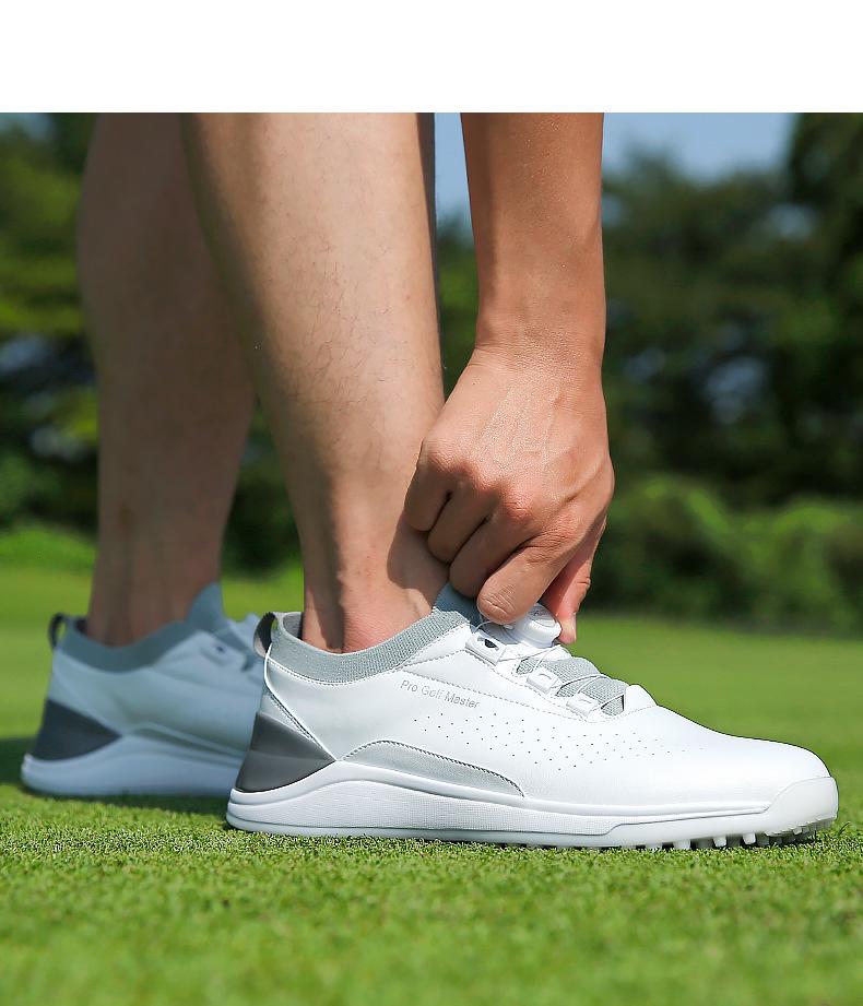 Product Introduction of [PGM] Golf Shoe Men's Waterproof Sneakers Knob Shoelace Anti-Slip Golf Shoes Xz300 16