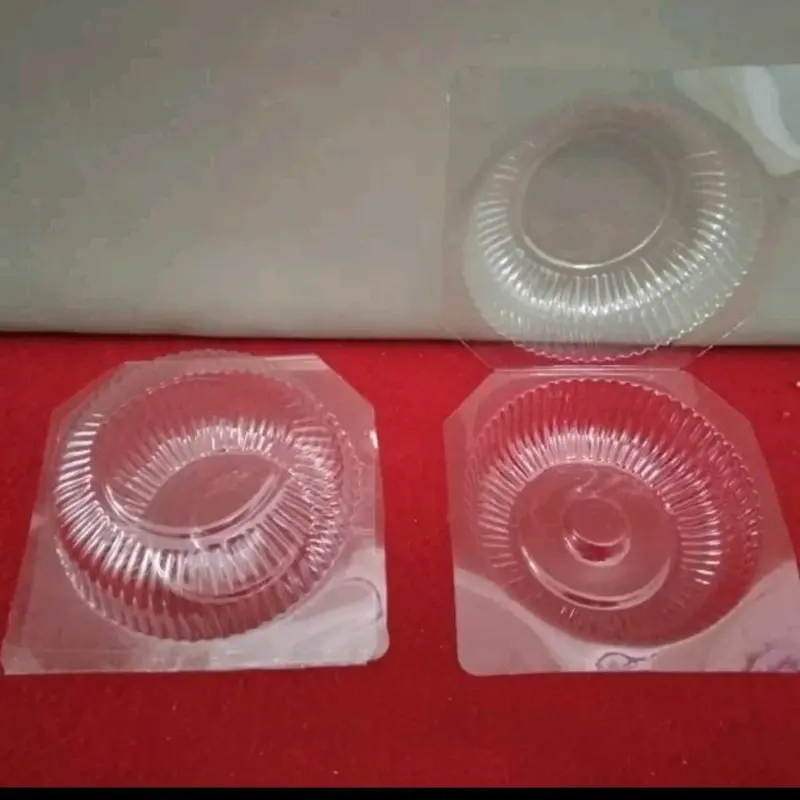 mika donat donut/ tray donat higienis bening isi 50pcs Kue 2