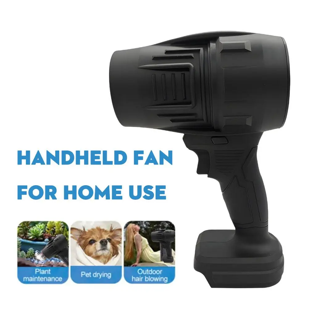 Violent Fan Blowing Water And Dust Removal High-power Lithium Battery Turbine Blowing Water Portable Air Cleaner