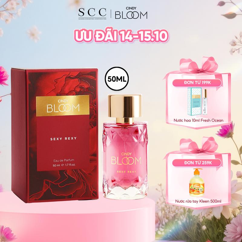 [Quà tặng 20.10] Nước Hoa Cindy Bloom Sexy Rexy 50ml - Gợi Cảm Nóng BỏngQuà tặng bạn gái Quatangbangai