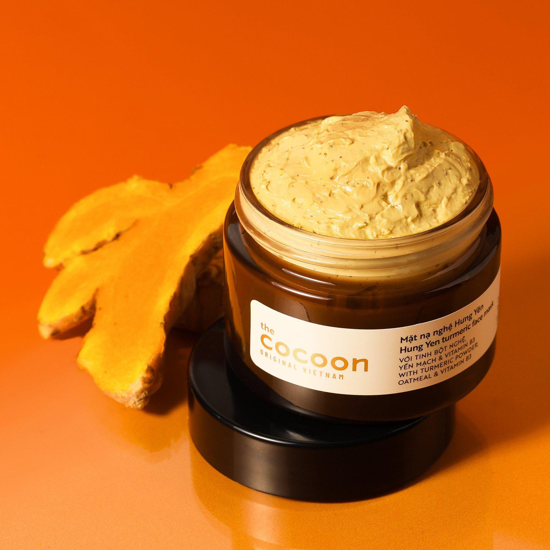 Hình ảnh Bigsize - Mặt nạ nghệ Hưng Yên Cocoon giúp da rạng rỡ & mịn màng 100ml 4