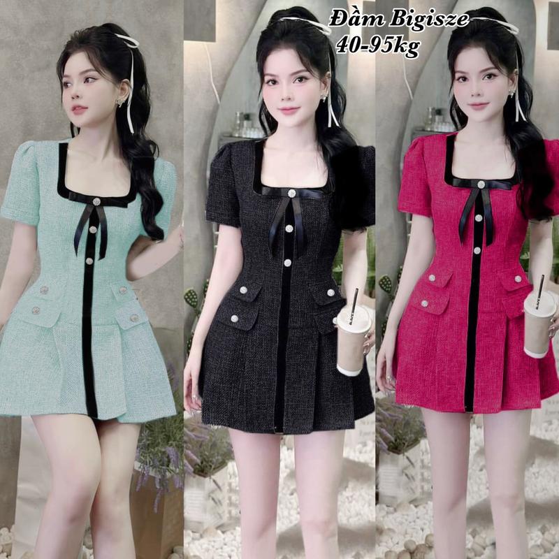 Thời Trang Én Nhỏ Có Bigsize - Đầm Váy Bigsize Nữ Vải Linen Cao Cấp Thiết Kế Đi Dự Tiệc Cổ Vuông Cao Cấp Xinh Đẹp Sang Trọng Dễ Thương Thanh Lịch Giá Rẻ đủ size 40-95kg ennhocobigsize Dress Voan Tay Loe Đen Bigsize Váy Xinh Nhẹ Nhàng Đầm Váy Bigsize Đỏ