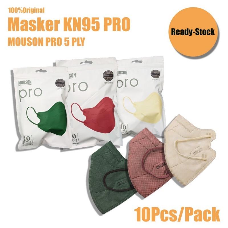 MOUSON PRO Masker KN95 5Ply isi 10Pcs KN 95 Disposable Face Mask JM