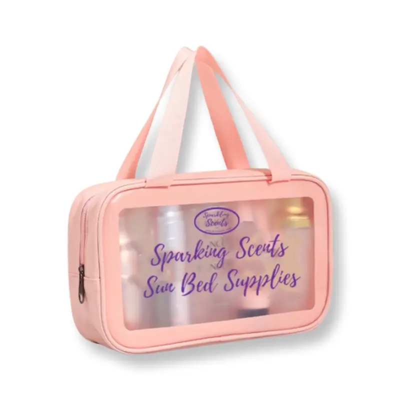 SUNBED SUPPLIES BAG Transparent 0
