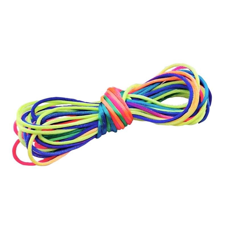 YLu Colorful Hair Rope for Creative Braid Hair String Ponytail Braiding Twist Hair Cord Party Hiphop Hairstyle Accessories 0