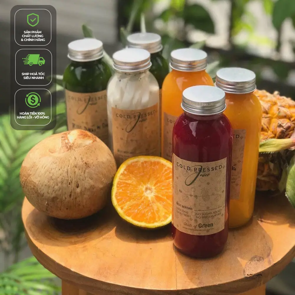 Chai thủy tinh nắp nhôm vặn & dây xách dáng vuông & tròn 300ml - 350ml -  500ml (Chiếc lẻ, chai trơn không in hình)