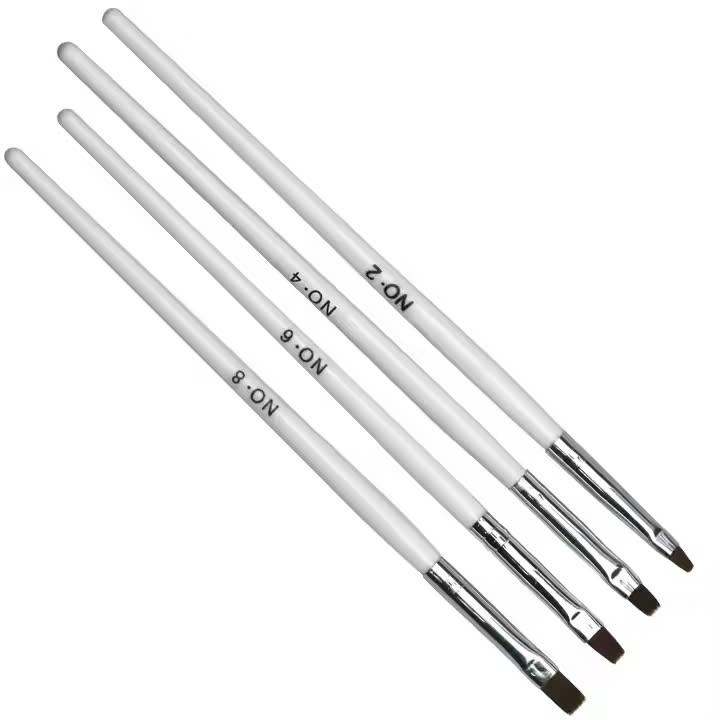 Cọ Bản Làm Hoa Nổi, Bản Vuông, Bản Xéo No.2, No.4 Chyên Dụng [DỤNG CỤ LÀM NAIL] 2
