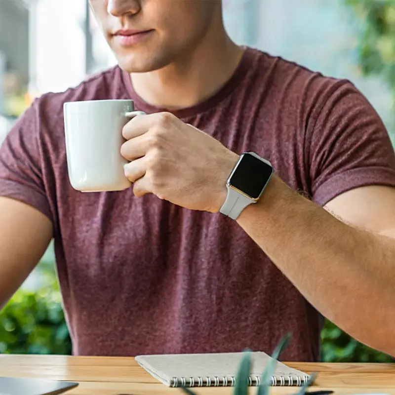 Dây Đeo Đồng Hồ Silicon Từ Tính Cho Đồng Hồ Thông Minh, Dây Đeo Đồng Hồ Thông Minh Dòng Ultra 8 SE 7 6 4 3 IWatch 49Mm 44Mm 45Mm 41Mm 40Mm 42Mm 38Mm, Mới 7