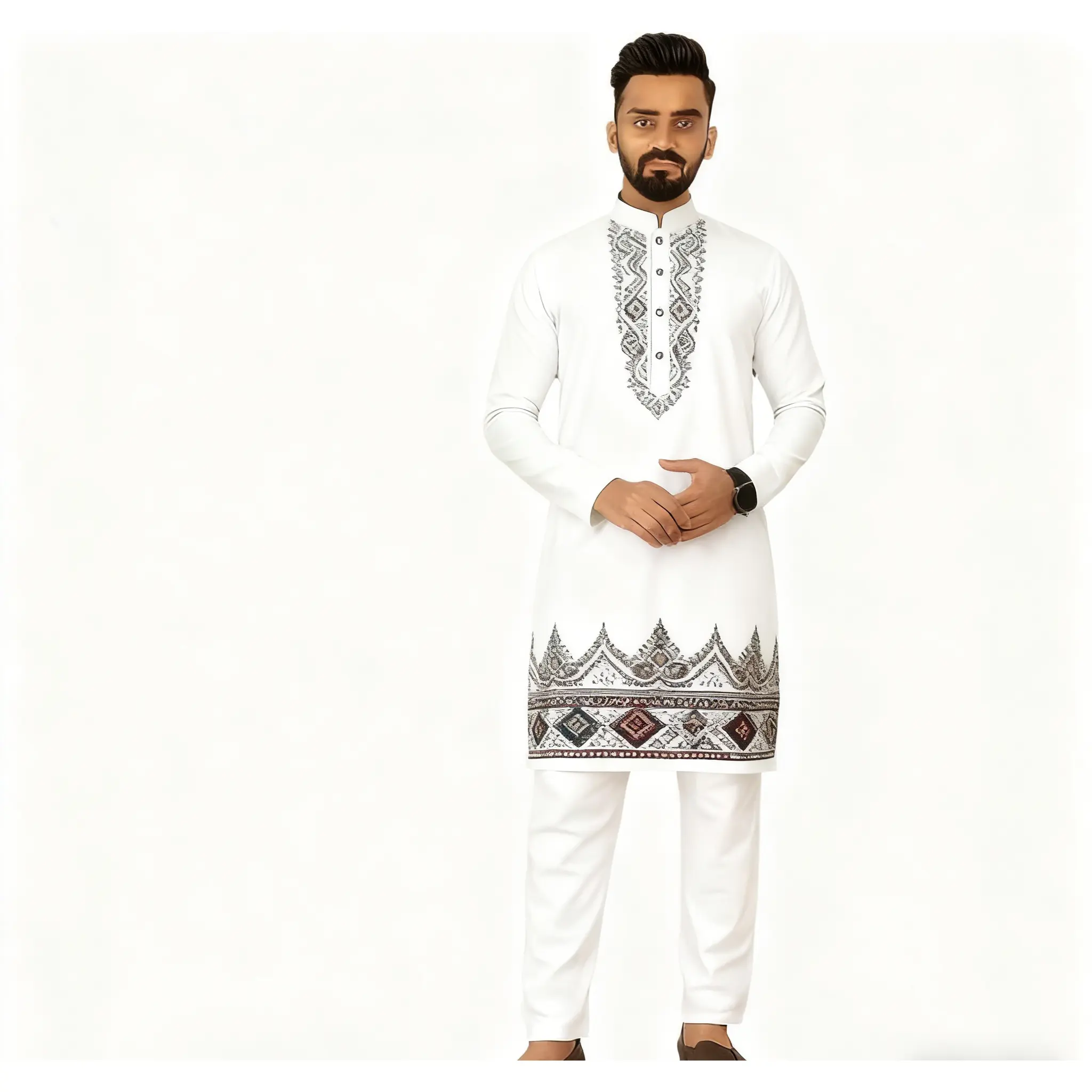 Men's Long Sleeve Kurta for Hari Raya 2026 | Traditional & Comfortable ...