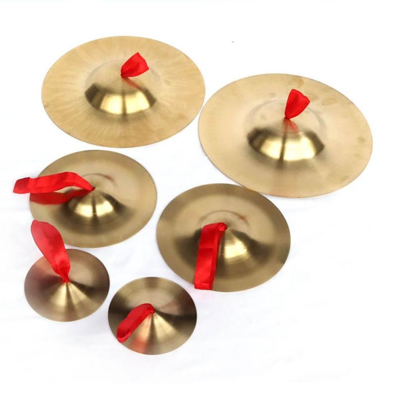 yaoay Musical Toys Hand Copper Cymbals Percussion Brass Percussion Mount Cymbals Instrument Hand Percussion Instruments Children 1