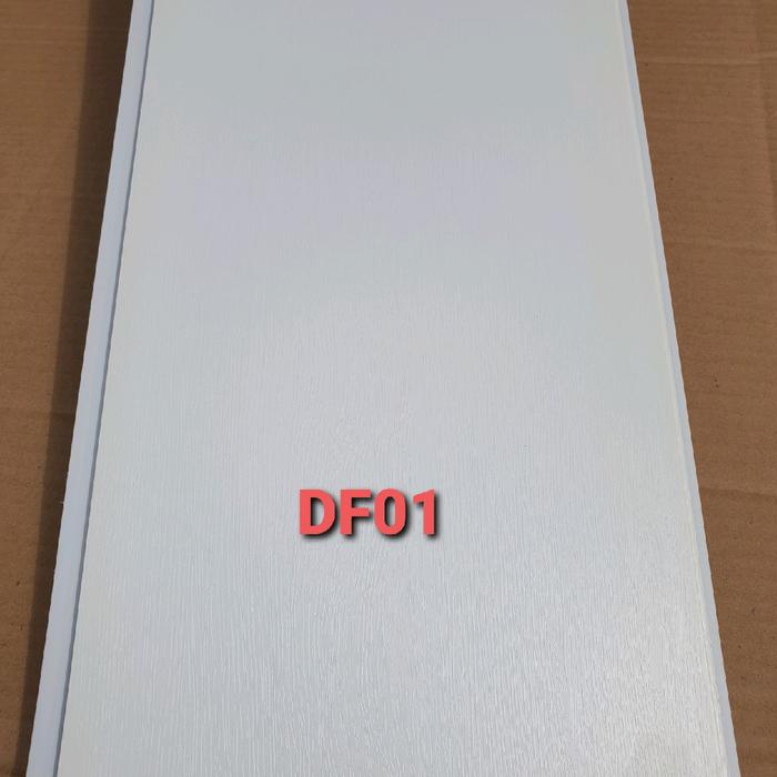 Gambar plafon pvc doff laminate putih polos 8mm x 20cm dari borneo Plafon Pvc Kota Tangerang Tokopedia