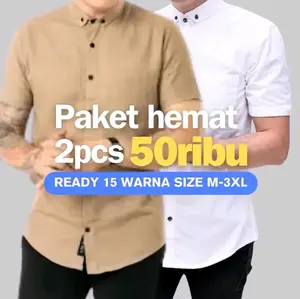 PAKET HEMAT KEMEJA 2 PCS CUMA 49RB