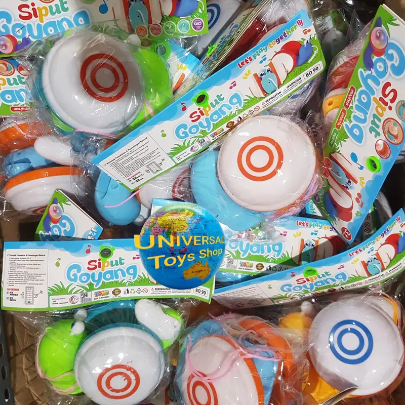Mainan Siput Snail Goyang Berjalan Lampu Musik Hadiah Anak 6