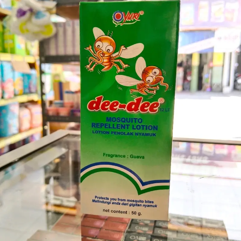 (paket isi 5) DEEDEE Lotion Anti Nyamuk 50gr 2