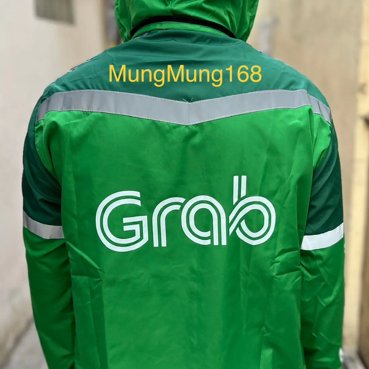 Áo khoác Grap Xe ôm công nghệ shiper hàng Cty bền đẹp Menswear Nam