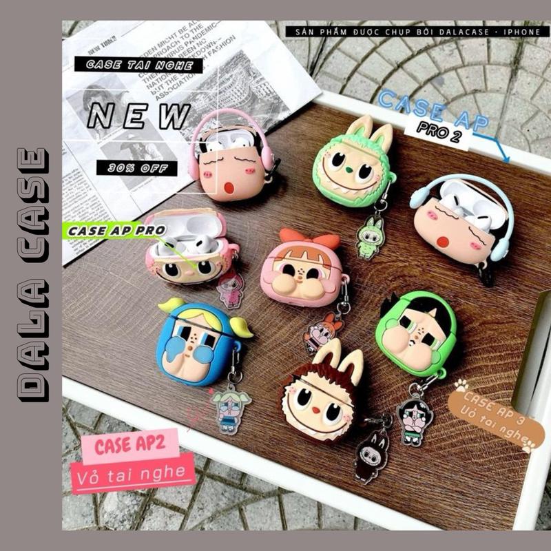 Vỏ Ốp Bảo Vệ Tai Nghe Không Dây 1 2 3 Pro Pro2 Chất Liệu Su Silicon Chống Va Đập