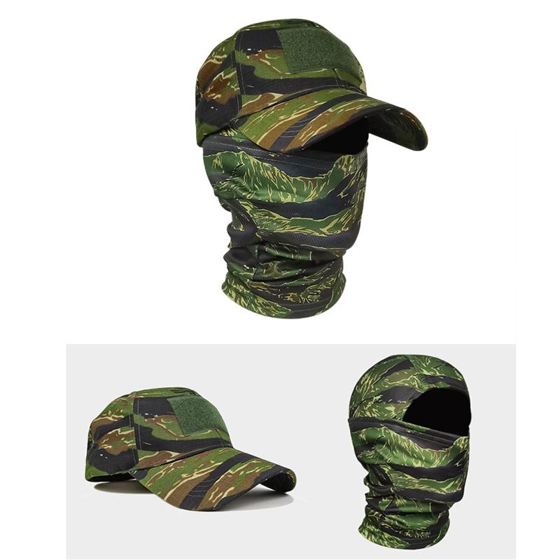 Product Introduction of COD Mũ Rằn Ri Cho Nam, Balaclava Đi Bộ Đường Dài Trong Rừng, Che Toàn Bộ Khuôn Mặt, Mũ Đội Đầu Quân Đội, Mũ Đạp Xe Thoáng Khí Cho Nam, Chống Tia UV, Mùa Hè 12