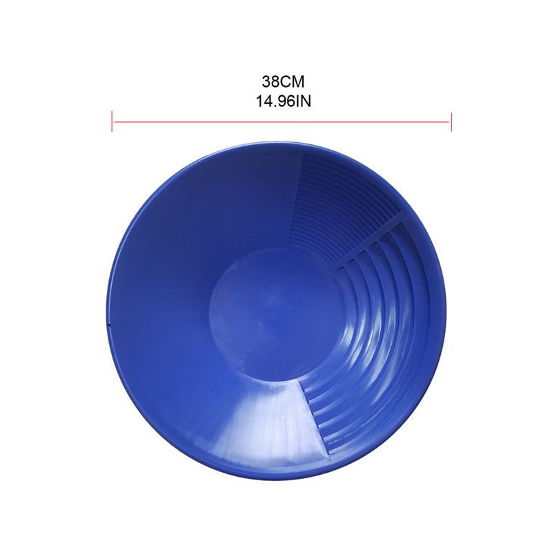 Product Introduction of Besen Panning Emas, 15-inci, Kuali Sluicing Nugget, Sesuai untuk Prospek Dwi-Riffles, D 0