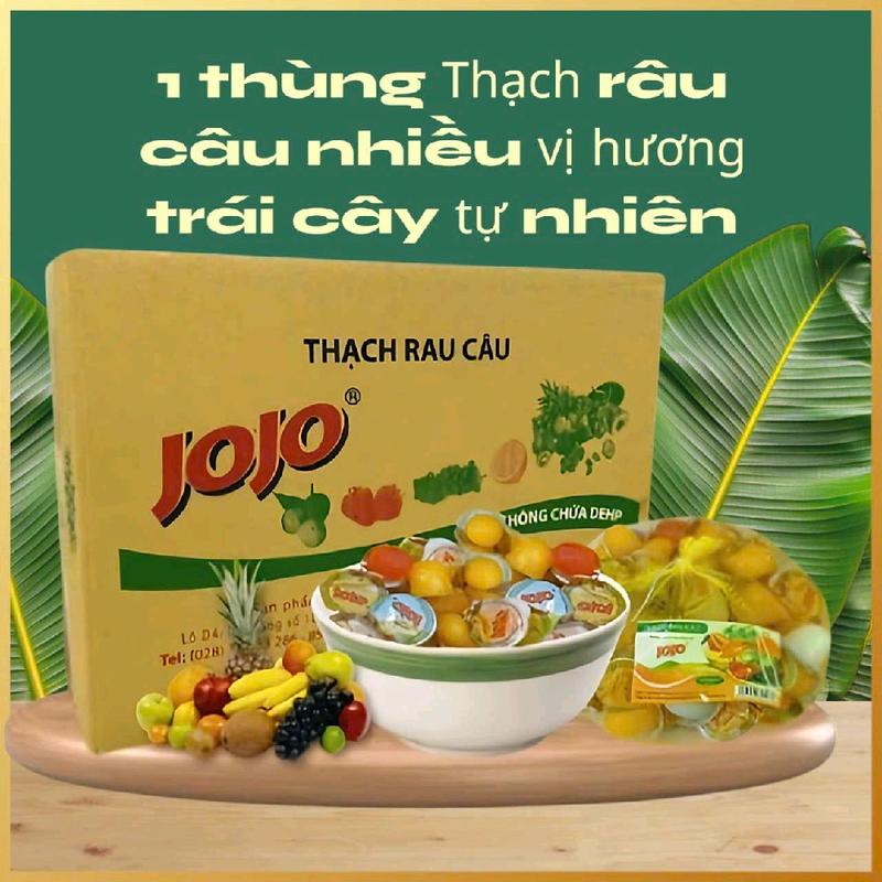1 thùng râu câu Jojo nhiều vị hương trái cây (6kg)  Ăn Vặt Socola Snack trái cây các loại không thạchtamgiác konjac thạch dừa bà tuyết thạch  rau tháp thạch  healthy 32 gr
