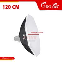 Gambar Pro One | Softbox Oktagon for Studio Flash Bowen Mount Diameter 120 cm Lampu Camera Putih dari Foyu Photo Kota Surabaya 3 Tokopedia