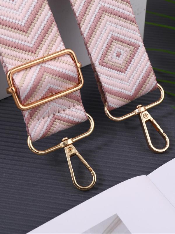 Fashionable Ethnic Pattern Design Bag Strap, Adjustable Shoulder Strap for Travel, Casual Versatile Bag Strap for Women & Men 4
