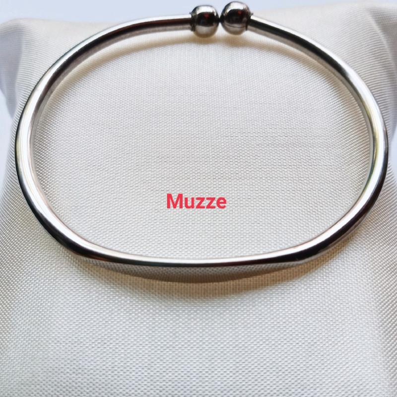 Gelang Monel Anti Step Perempuan Laki-laki Bayi Balita Model Pipih 1