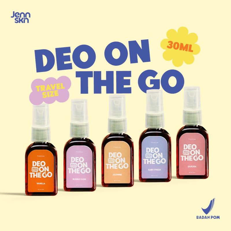 JENNSKIN NATURALS Deo On The Go (Deodorant Travel Size) Wangi Deodoran Tawas 0