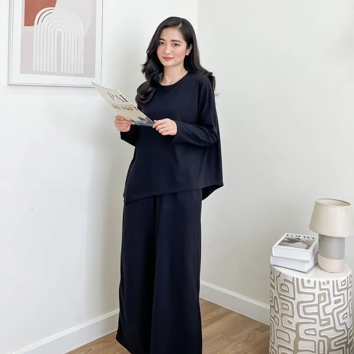 Bộ đồ cotton Sét mặc thoải mái cho nữ - Women Áo Quần