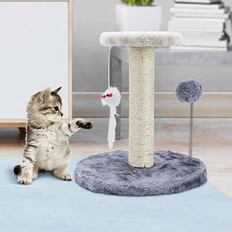 (KK-Cat)  Nhà cây mèo, trụ cào móng cho mèo, bàn cào mèo cho mèo,Nhà cây cho mèo Mèo leo núi Rack Đồ chơi mèo Đồ chơi cây mèo hai 3