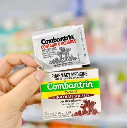 Tẩy giun úc socola hỗ trợ tiêu hóa trên 1 tuổi