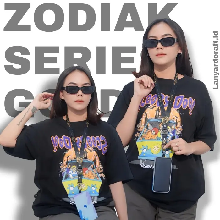 Discount Lanyard Craft Zodiak Series Gold V2 Free Holder Oring Gantung Hp Original 2