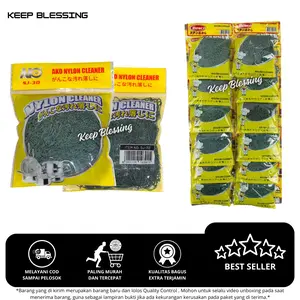 1 Lusin / Sabut Jala Cuci Piring / Sabut Jaring / Ada Ukuran Besar / Spon Cuci Piring / Keep Blessing