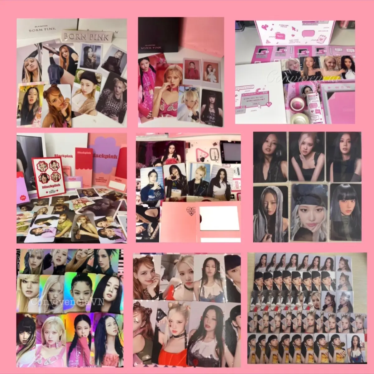 Hộp ảnh card off BlackPink
