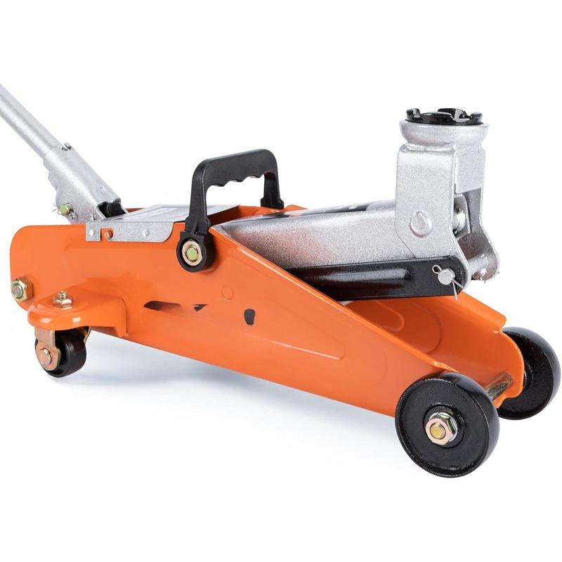 Floor Jack 2 Ton (4 000 lb) Portable Hydraulic Car Lift Orange - TikTok ...