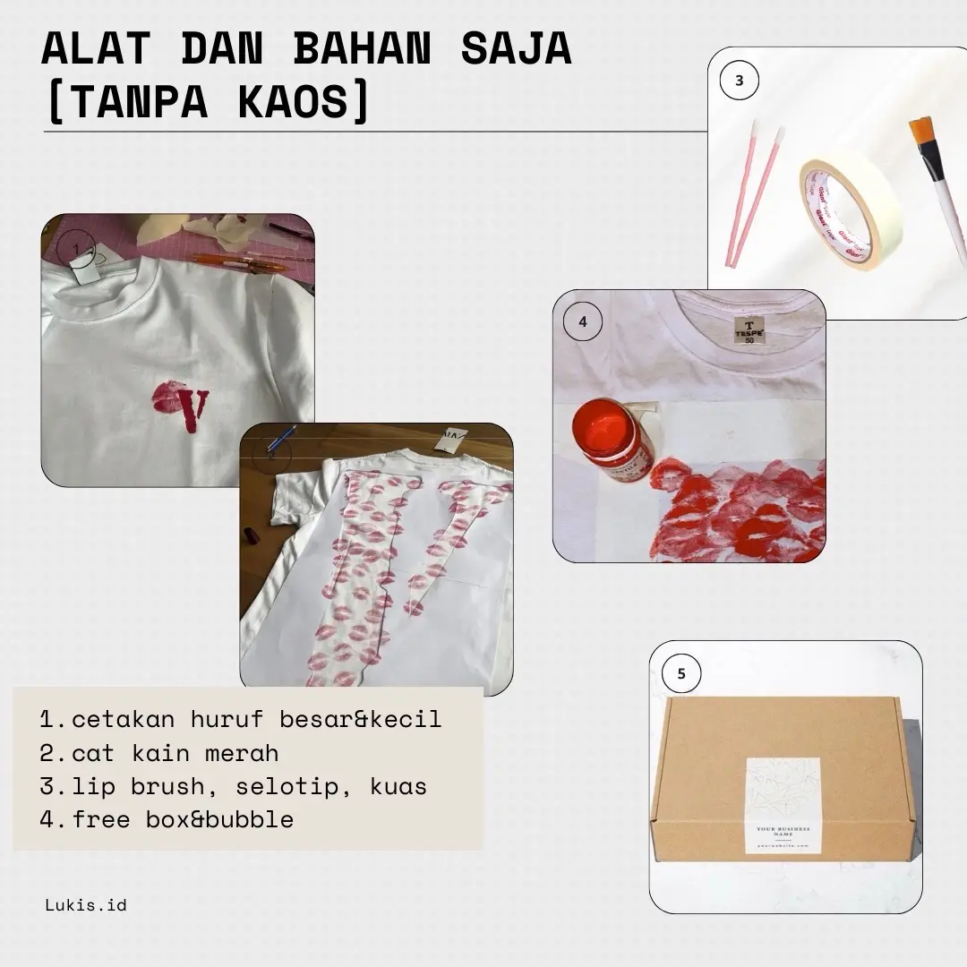 TANPA KAOS [alat bahan saja] (freebox&kertas setrika) DIY T-SHIRT KISS | KAOS TSHIRT KISS DIY | DIY KISS TSHIRT | KAOS KISS | KAOS CAP BIBIR SENDIRI