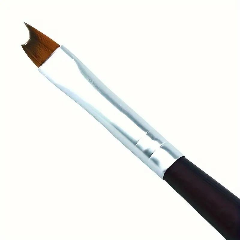 Product Introduction of Bút Pháp làm móng, bút viền trắng Pháp, bút lưỡi liềm, bút vẽ hoa, bút quang trị liệu Nhật Bản, có bàn chải, để vẽ Nghệ Thuật 3