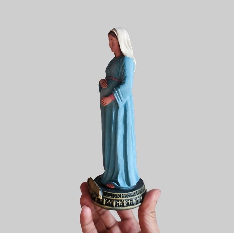 Tượng Đức Mẹ hy vọng mang thai cao 25cm 3