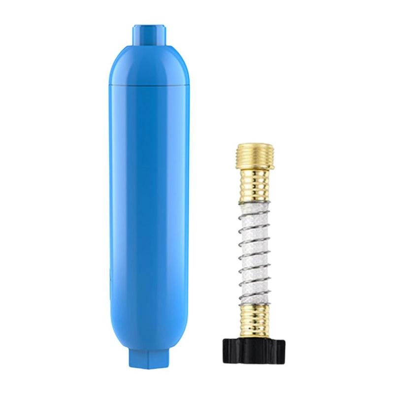RV Inline Water Filter Filtration System for Pet Bathing Outdoor 0