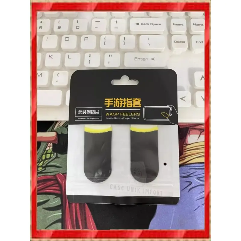 Netherworlds| TERMURAH!!! 2 Pcs Anti-Slip gaming Finger Sarung Tangan Anti Keringat 0