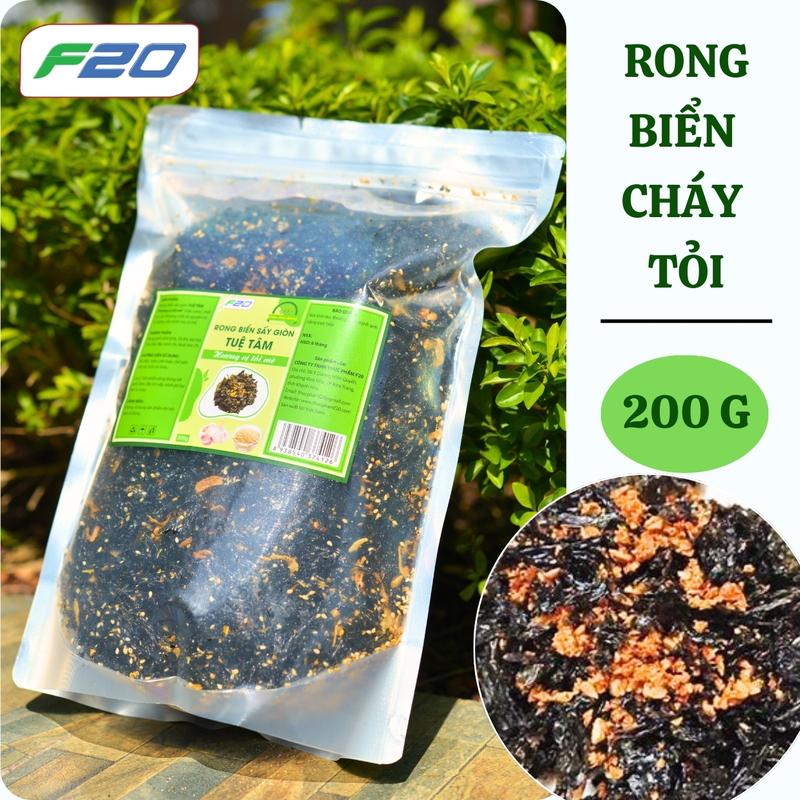 Rong Biển Cháy Tỏi {200G} - Rong Biển Sấy Tỏi Mè Tuệ Tâm - Ăn Vặt Food